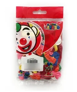 Globos payaso 100und - Carnaval